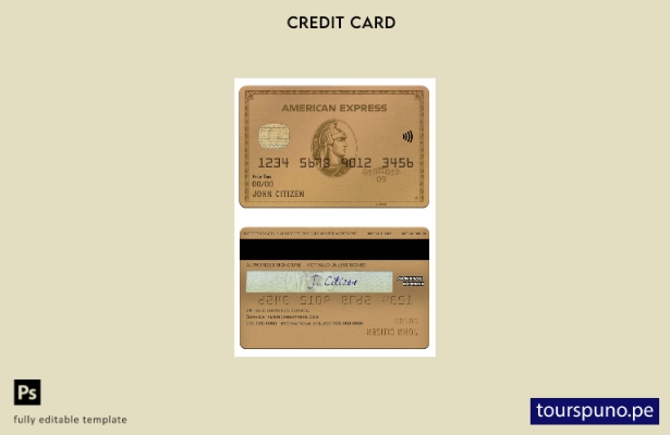 listo para imprimir EE.UU. Maryland Howard Plantilla de tarjeta american express
